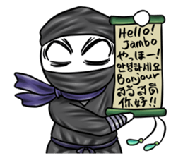 SHINOBI ~round face~ sticker #12256110