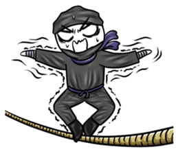 SHINOBI ~round face~ sticker #12256119