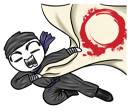 SHINOBI ~round face~ sticker #12256120