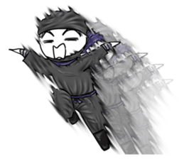 SHINOBI ~round face~ sticker #12256124