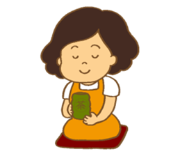 Lazy housewife's daily sticker #12256729