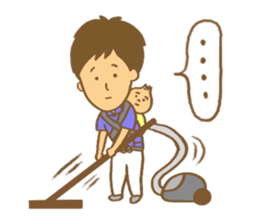 Lazy housewife's daily sticker #12256734