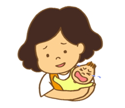 Lazy housewife's daily sticker #12256746