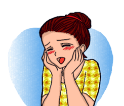 Suppliers love with her good sisters! sticker #12257024