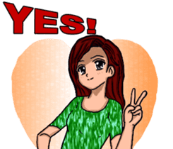 Suppliers love with her good sisters! sticker #12257028