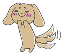 Darling Dachshund sticker #12257087