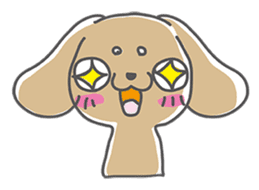 Darling Dachshund sticker #12257088