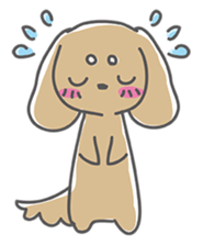 Darling Dachshund sticker #12257089