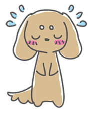 Darling Dachshund sticker #12257089