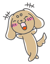 Darling Dachshund sticker #12257094