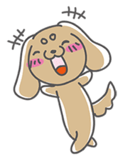 Darling Dachshund sticker #12257094