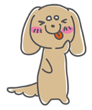 Darling Dachshund sticker #12257095