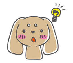 Darling Dachshund sticker #12257099