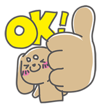 Darling Dachshund sticker #12257100