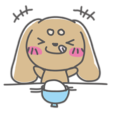 Darling Dachshund sticker #12257105