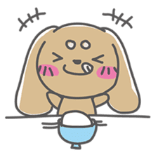 Darling Dachshund sticker #12257105