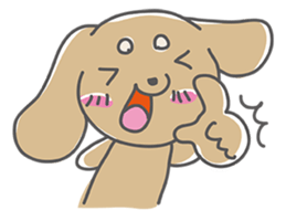 Darling Dachshund sticker #12257106