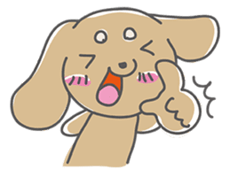 Darling Dachshund sticker #12257106