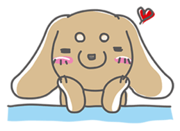 Darling Dachshund sticker #12257108