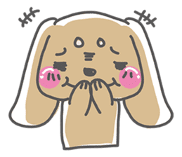 Darling Dachshund sticker #12257110