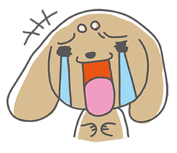 Darling Dachshund sticker #12257111