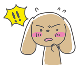 Darling Dachshund sticker #12257112