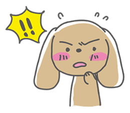 Darling Dachshund sticker #12257112