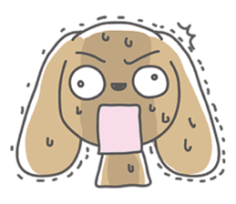 Darling Dachshund sticker #12257113