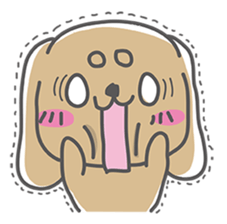 Darling Dachshund sticker #12257116