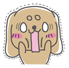 Darling Dachshund sticker #12257116