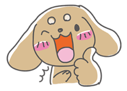 Darling Dachshund sticker #12257119