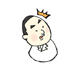 Japanese sweets shef Mr.hico sticker #12257310