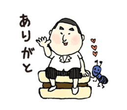 Japanese sweets shef Mr.hico sticker #12257314