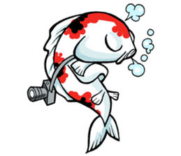 Discovery Koi sticker #12257487