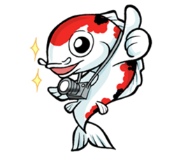 Discovery Koi sticker #12257489