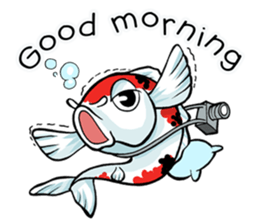 Discovery Koi sticker #12257494