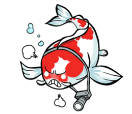 Discovery Koi sticker #12257497