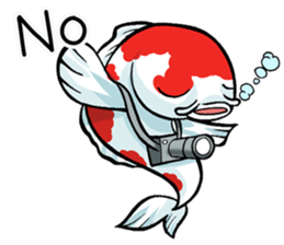 Discovery Koi sticker #12257505