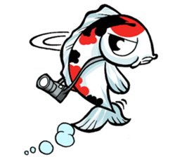 Discovery Koi sticker #12257514