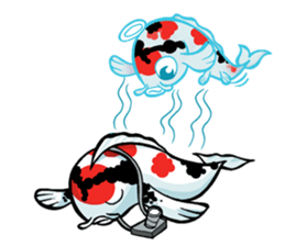 Discovery Koi sticker #12257523