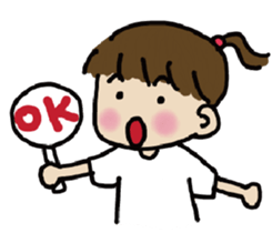 A-chu talking and drawing. sticker #12257753