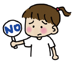 A-chu talking and drawing. sticker #12257754