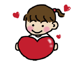 A-chu talking and drawing. sticker #12257755