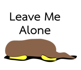 Varanus salvator, cute water monitor sticker #12258260