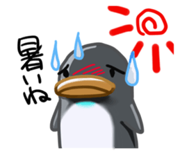Daily life of penguins sticker #12258710