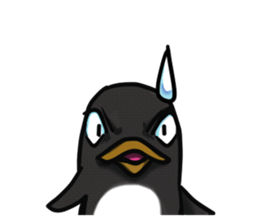 Daily life of penguins sticker #12258712