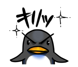 Daily life of penguins sticker #12258725