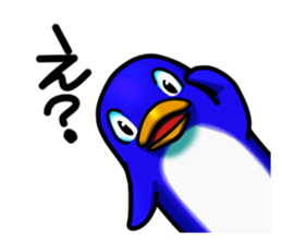 Daily life of penguins sticker #12258730