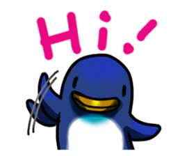 Daily life of penguins sticker #12258738