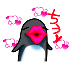 Daily life of penguins sticker #12258744